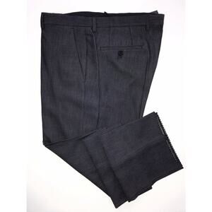Boss Hugo Boss Central Mens Cotton Navy Dress Pants Size 30R US NWT $255